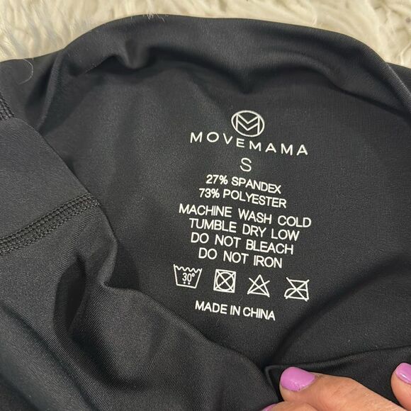 MOVEMAMA MATERNITY LEGGINGS SIZE SMALL - Picture 6 of 8